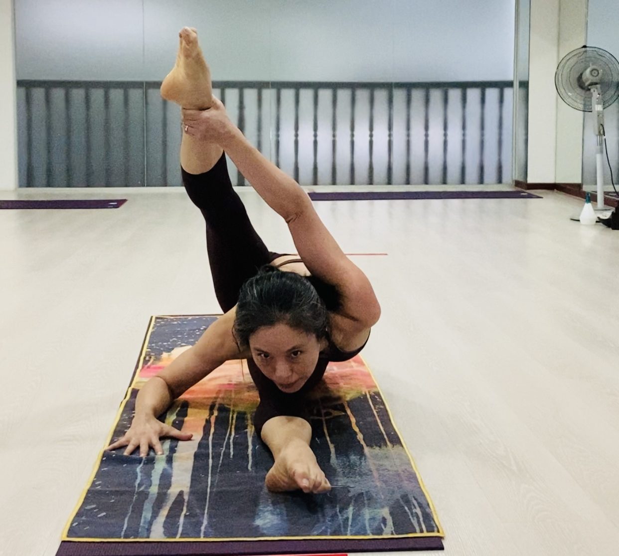 Scissors legs Twist and Forward Bend - Maxine Candotti - TRUST Yoga ...